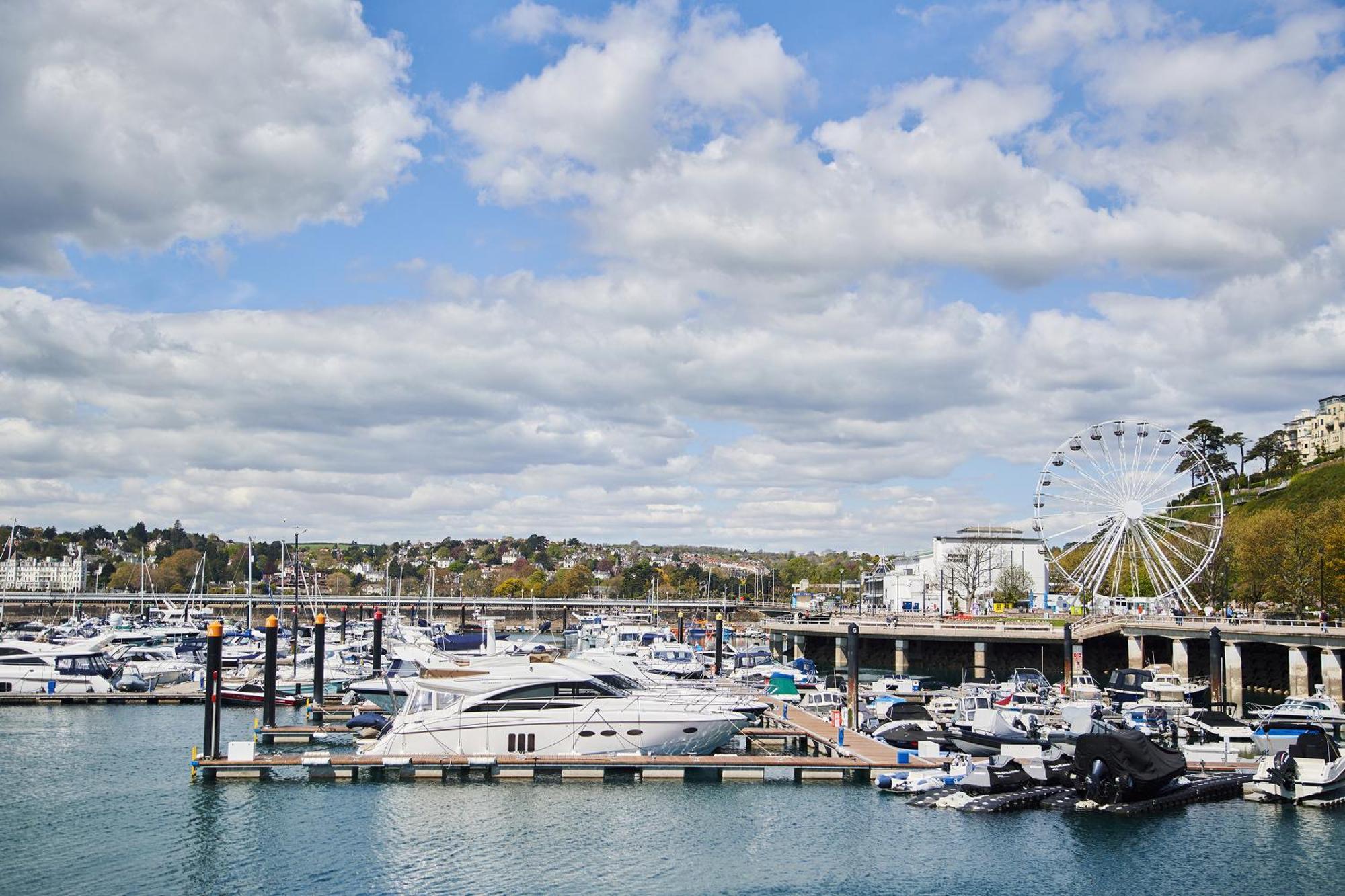 Harbour Breeze - Contemporary Waterside Bolthole On Torquay'S Iconic Marina Leilighet Eksteriør bilde