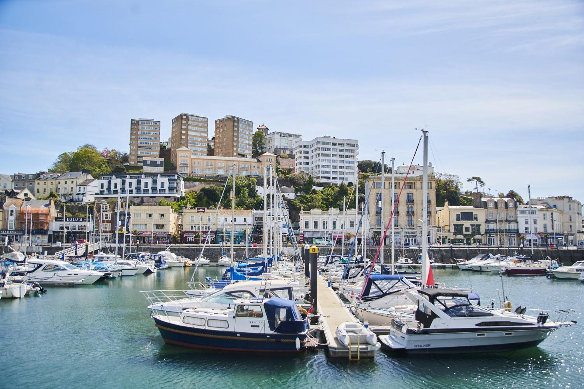Harbour Breeze - Contemporary Waterside Bolthole On Torquay'S Iconic Marina Leilighet Eksteriør bilde